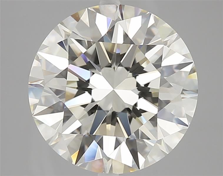 5.05ct J VVS2 Excellent Cut Round Diamond