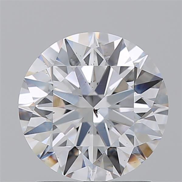 1.72ct F SI2 Rare Carat Ideal Cut Round Diamond