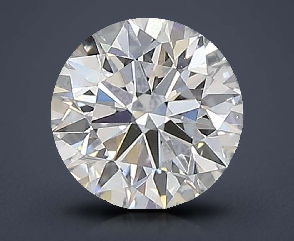 0.57 Carat Round Lab Diamond