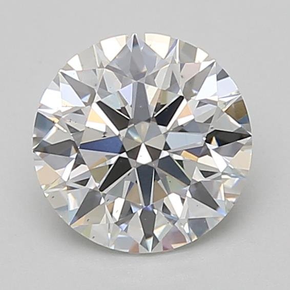 1.55ct F VS2 Rare Carat Ideal Cut Round Lab Grown Diamond