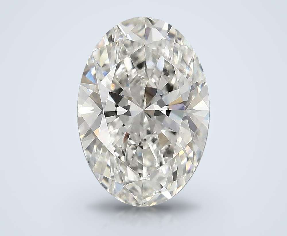 2.43 Carat Oval Lab Diamond