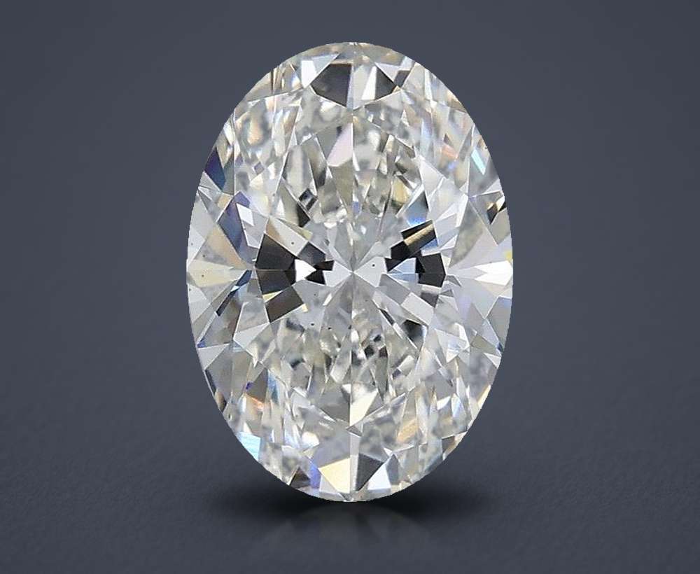 1.52 Carat Oval Lab Diamond