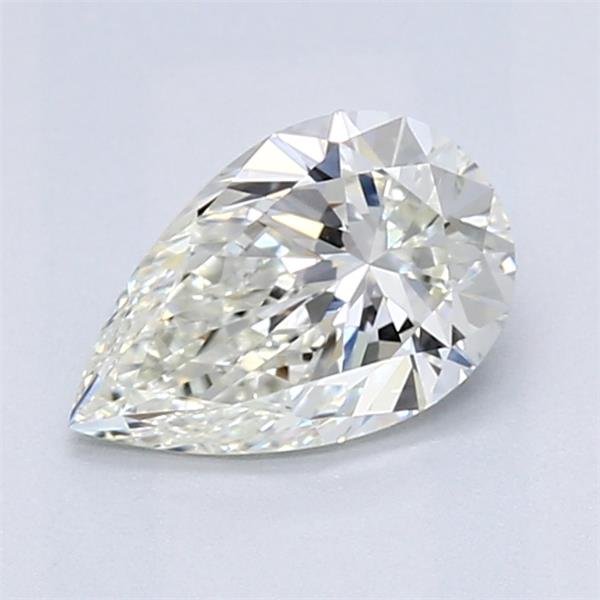 0.91ct J IF Rare Carat Ideal Cut Pear Diamond