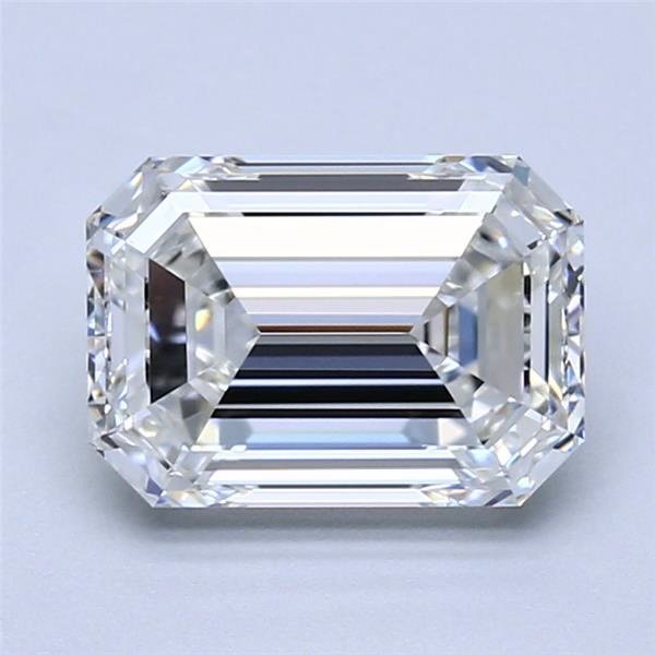 2.01ct G IF Rare Carat Ideal Cut Emerald Diamond