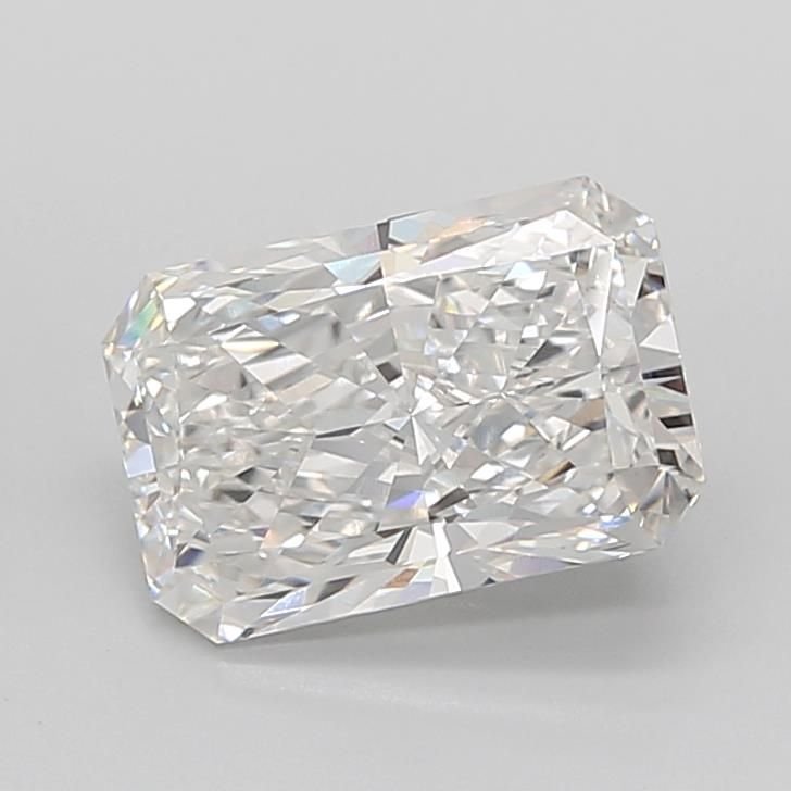 4.03ct F VVS2 Rare Carat Ideal Cut Radiant Lab Grown Diamond