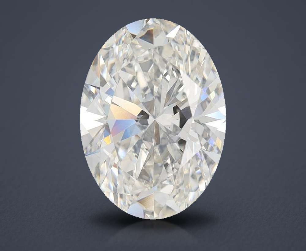 4.74 Carat Oval Lab Diamond
