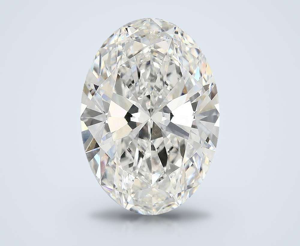 8.52 Carat Oval Lab Diamond