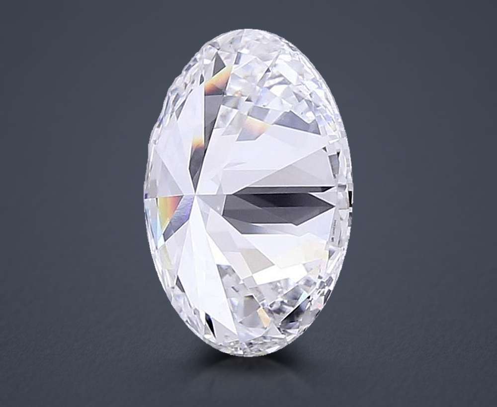 5.81 Carat Oval Lab Diamond