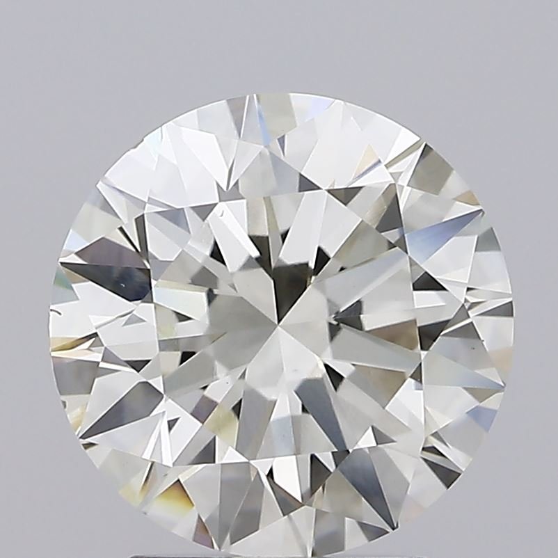 2.43ct J VS1 Excellent Cut Round Lab Grown Diamond