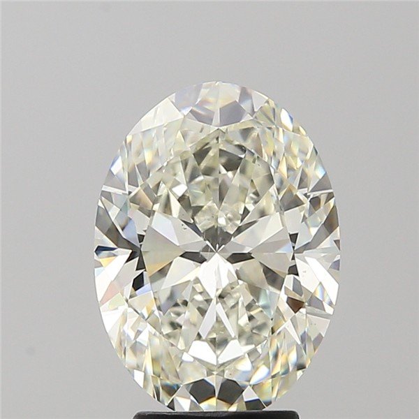 4.01ct J VS2 Rare Carat Ideal Cut Oval Diamond