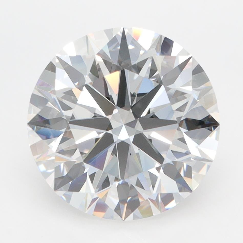 4.26ct D IF Rare Carat Ideal Cut Round Lab Grown Diamond