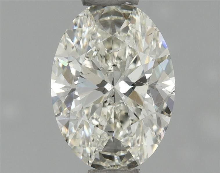 0.81ct K SI1 Rare Carat Ideal Cut Oval Diamond