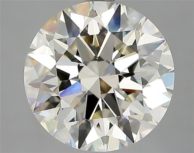 4.02ct K VS1 Rare Carat Ideal Cut Round Diamond