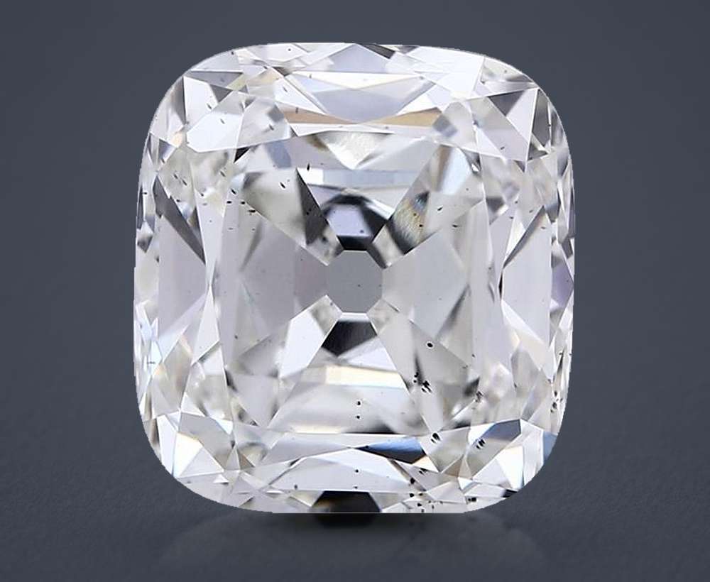 6.39 Carat Cushion Lab Diamond