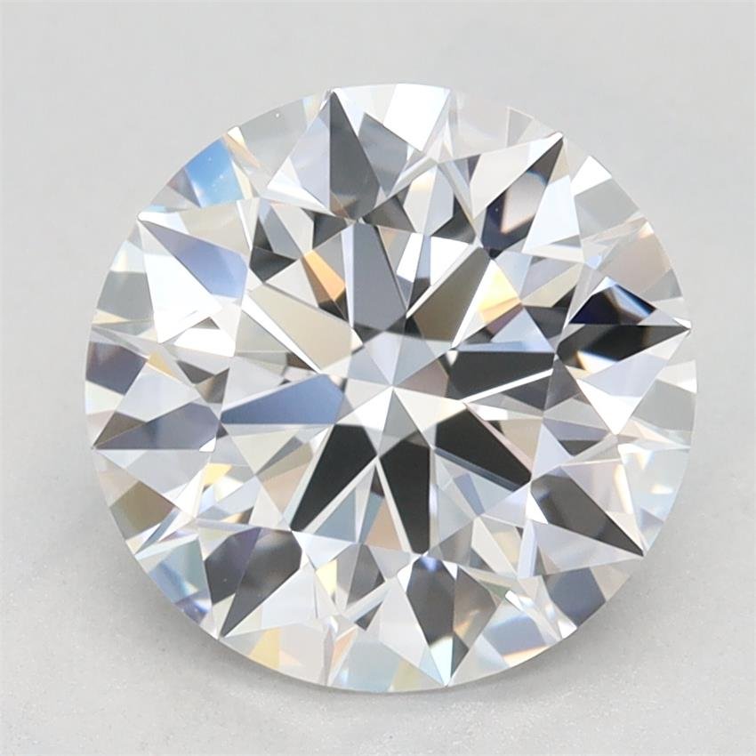 2.14ct D VVS1 Rare Carat Ideal Cut Round Lab Grown Diamond