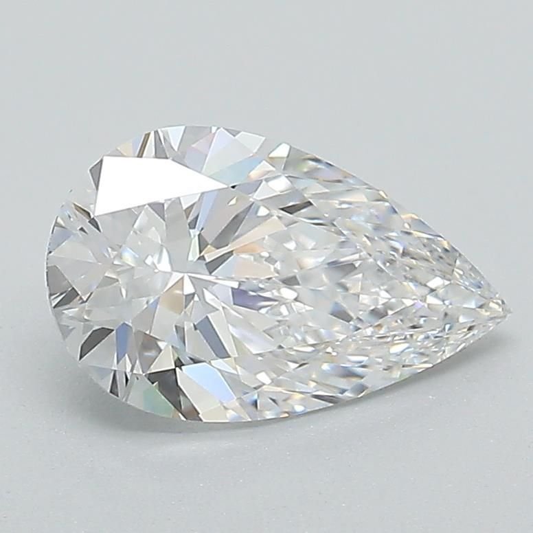 1.15ct D VVS1 Rare Carat Ideal Cut Pear Lab Grown Diamond