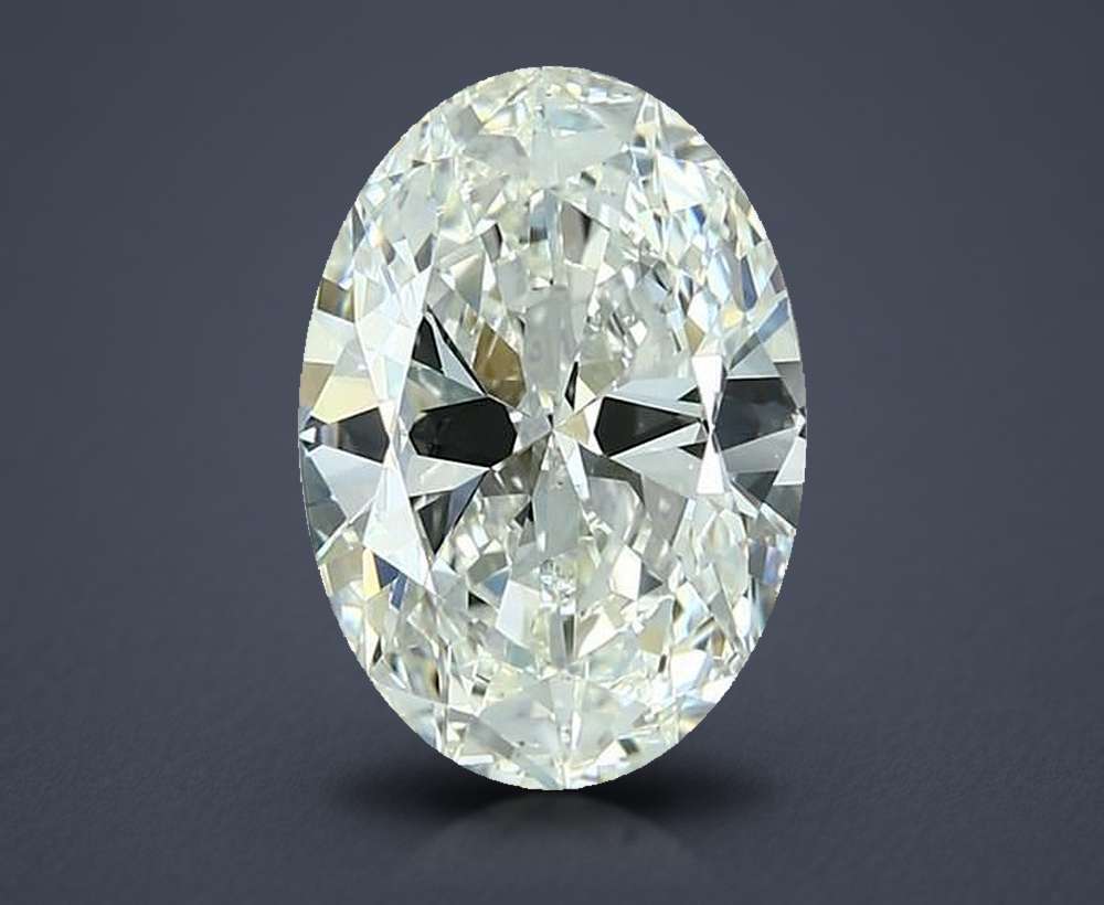 3.50 Carat Oval Natural Diamond