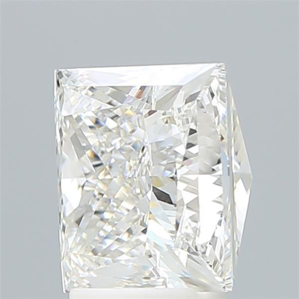 4.20ct G VVS2 Rare Carat Ideal Cut Princess Lab Grown Diamond