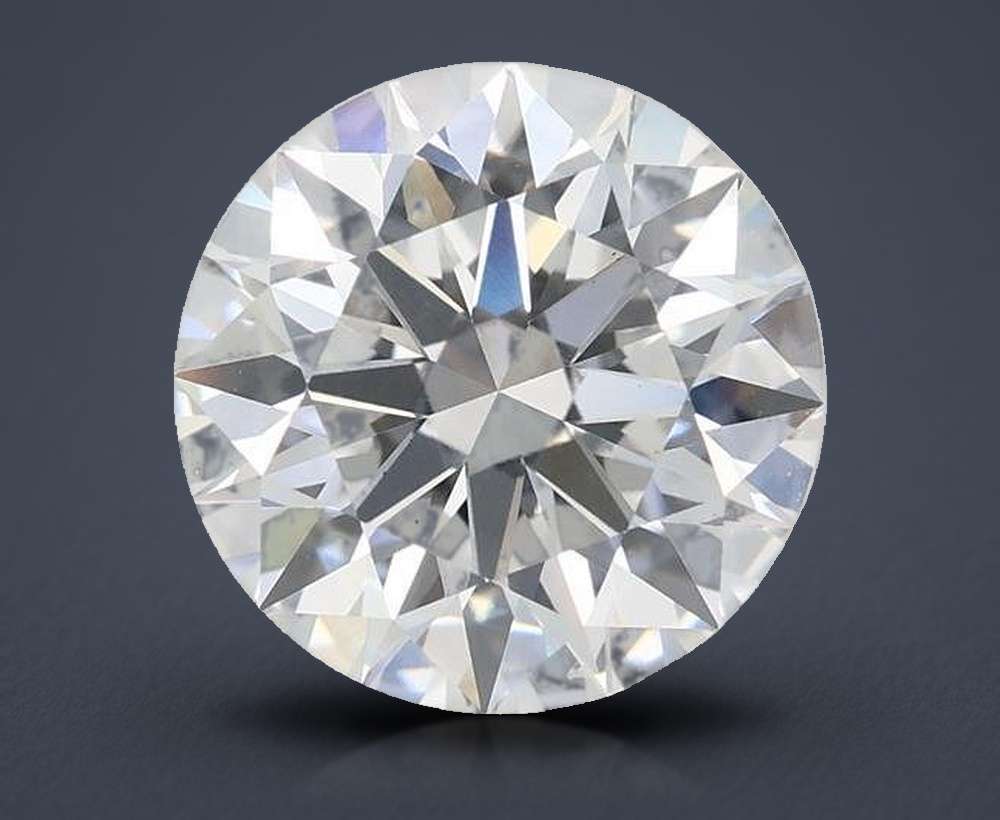 3.02 Carat Round Lab Diamond