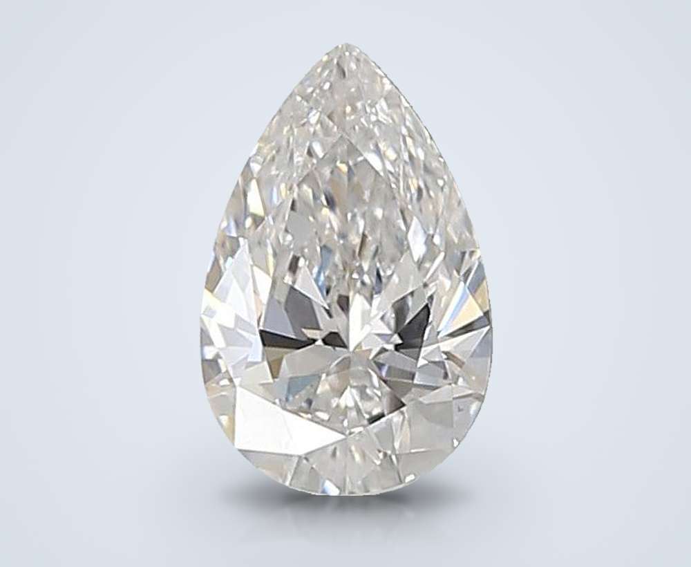 0.81 Carat Pear Lab Diamond