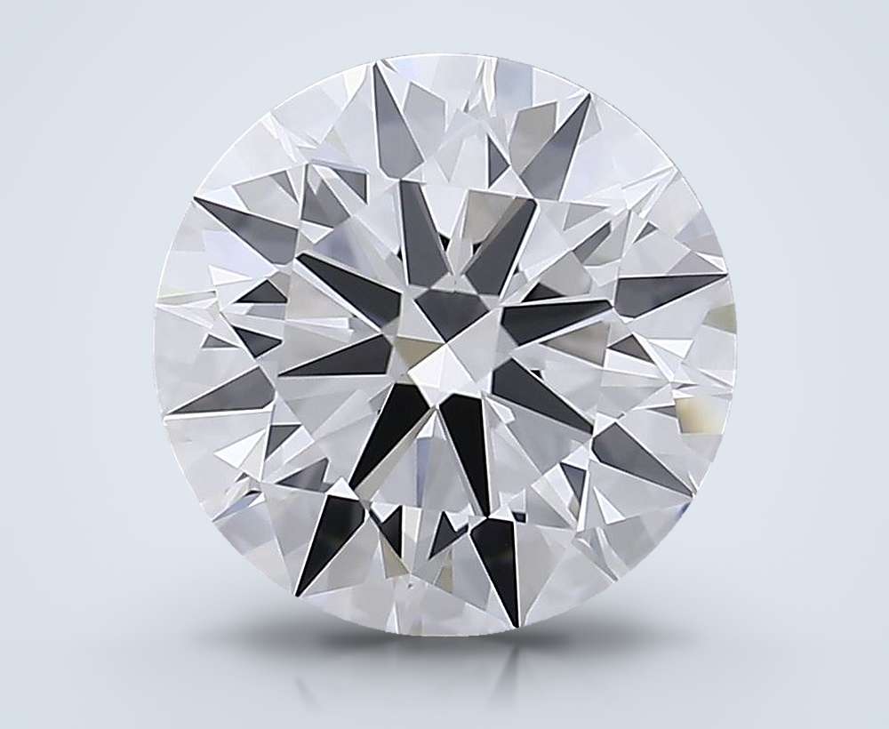 3.70 Carat Round Lab Diamond
