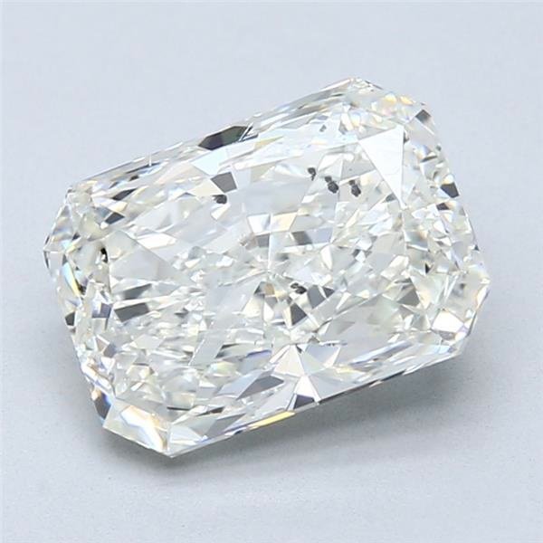 3.00ct J SI2 Excellent Cut Radiant Diamond