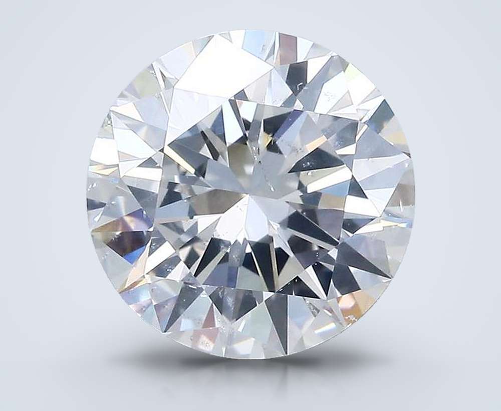 3.04 Carat Round Natural Diamond