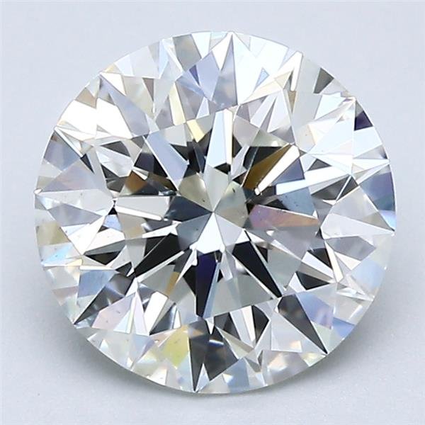 2.30ct H SI1 Rare Carat Ideal Cut Round Diamond