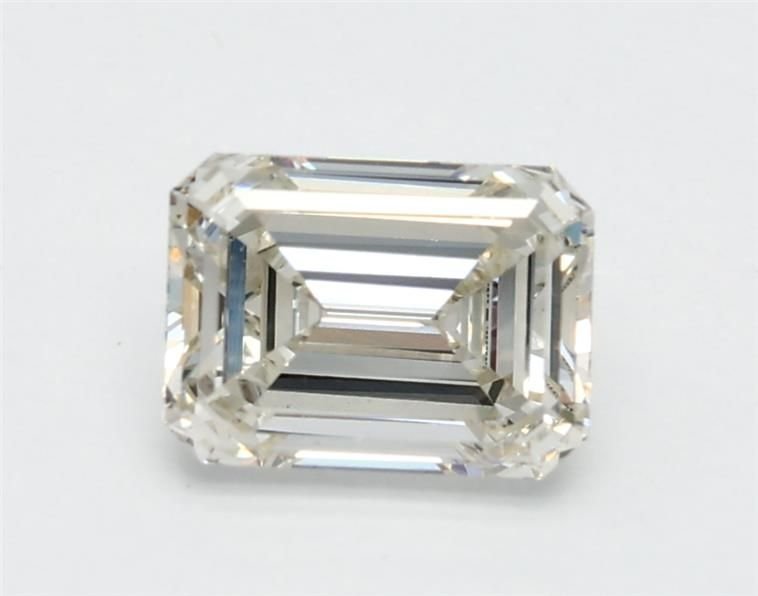 0.82ct I VS2 Rare Carat Ideal Cut Emerald Lab Grown Diamond