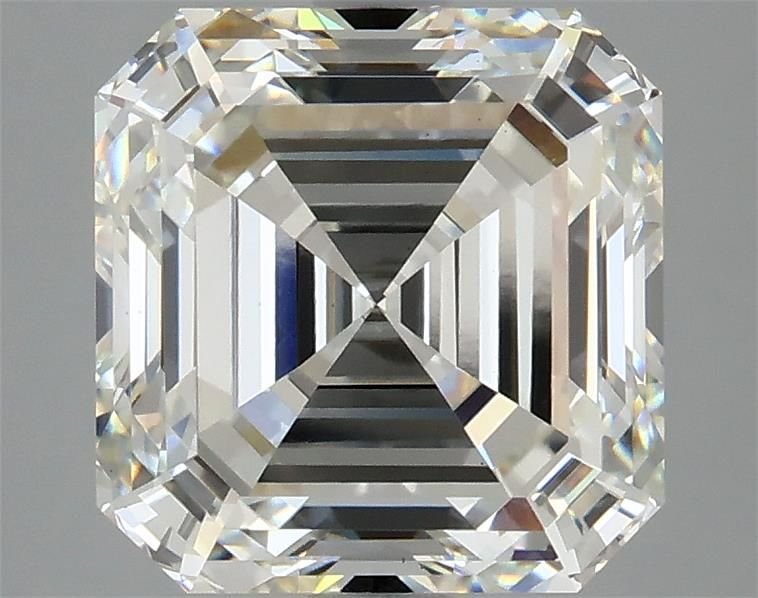 4.13ct H VS1 Rare Carat Ideal Cut Asscher Lab Grown Diamond