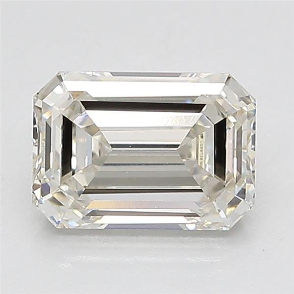 1.51ct I VVS2 Rare Carat Ideal Cut Emerald Lab Grown Diamond