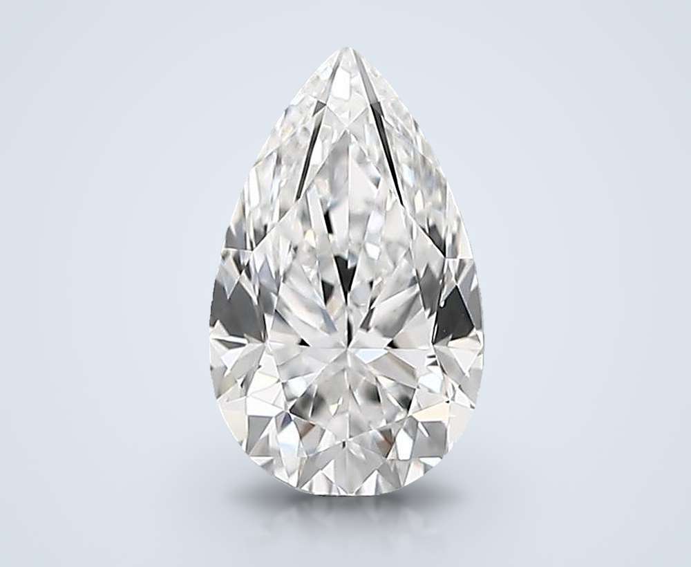1.90 Carat Pear Lab Diamond