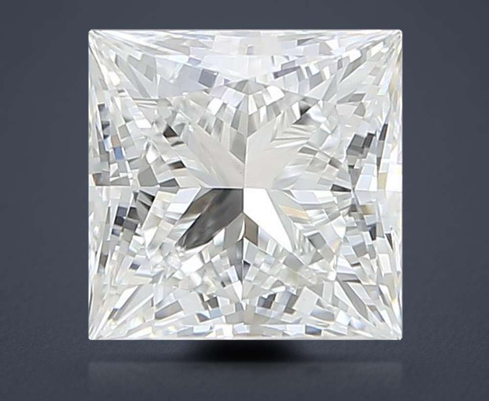 1.60 Carat Princess Lab Diamond
