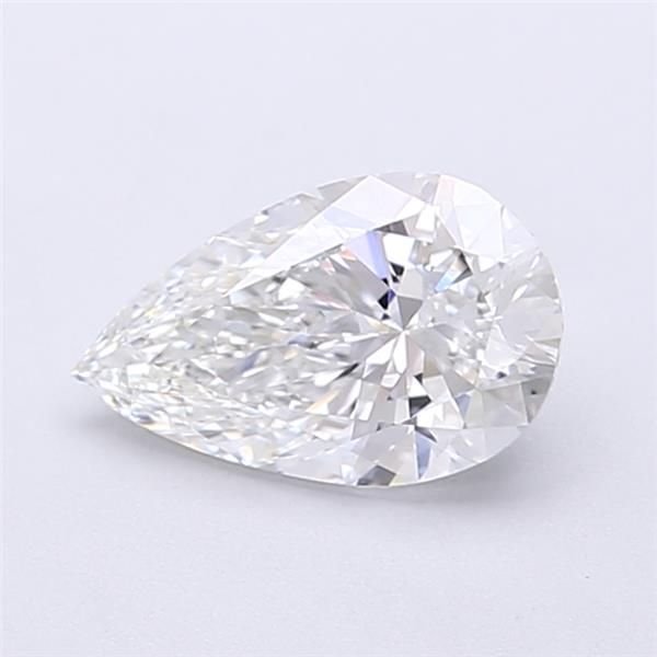 1.04ct E IF Rare Carat Ideal Cut Pear Lab Grown Diamond