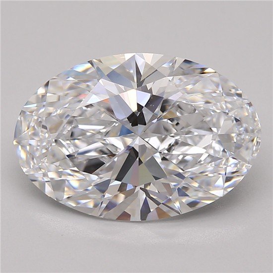 5.40 Carat Oval Lab Diamond