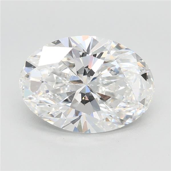 2.10ct E VVS2 Rare Carat Ideal Cut Oval Lab Grown Diamond