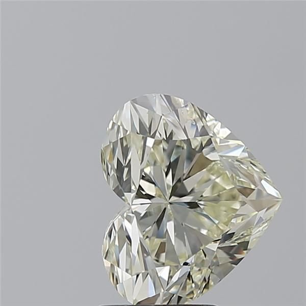 3.02ct K SI1 Rare Carat Ideal Cut Heart Diamond