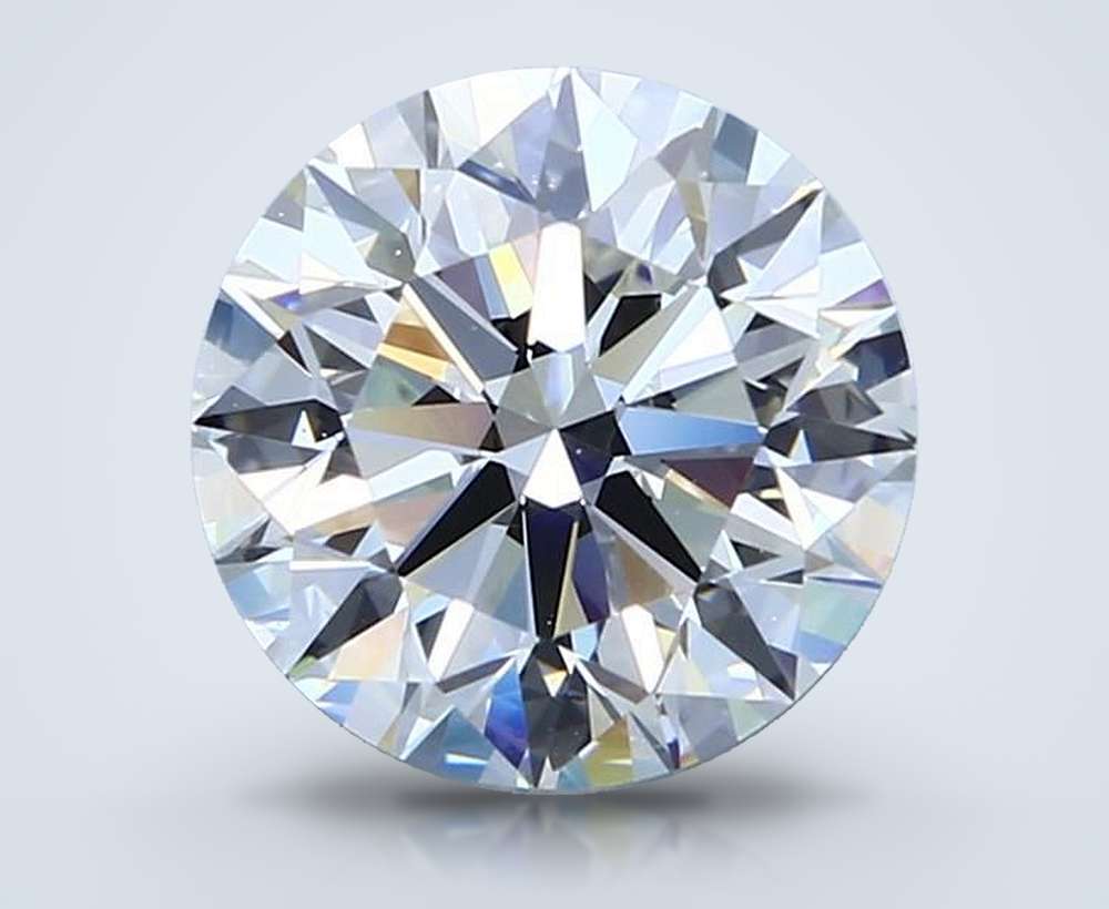 3.00 Carat Round Natural Diamond