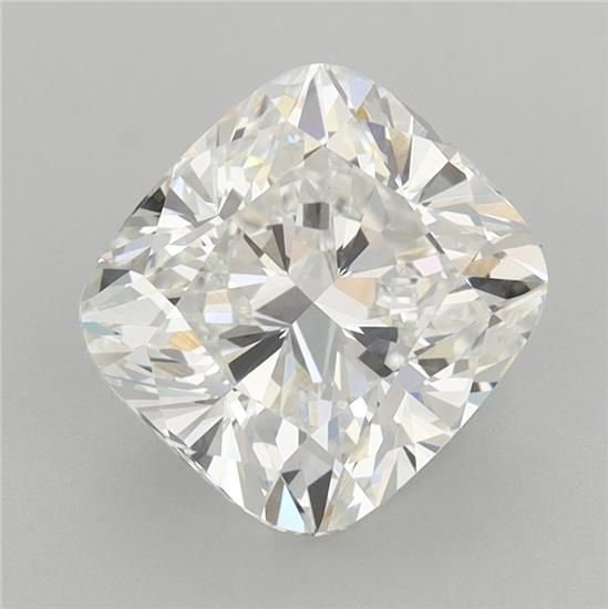 3.03ct G VVS2 Rare Carat Ideal Cut Cushion Lab Grown Diamond