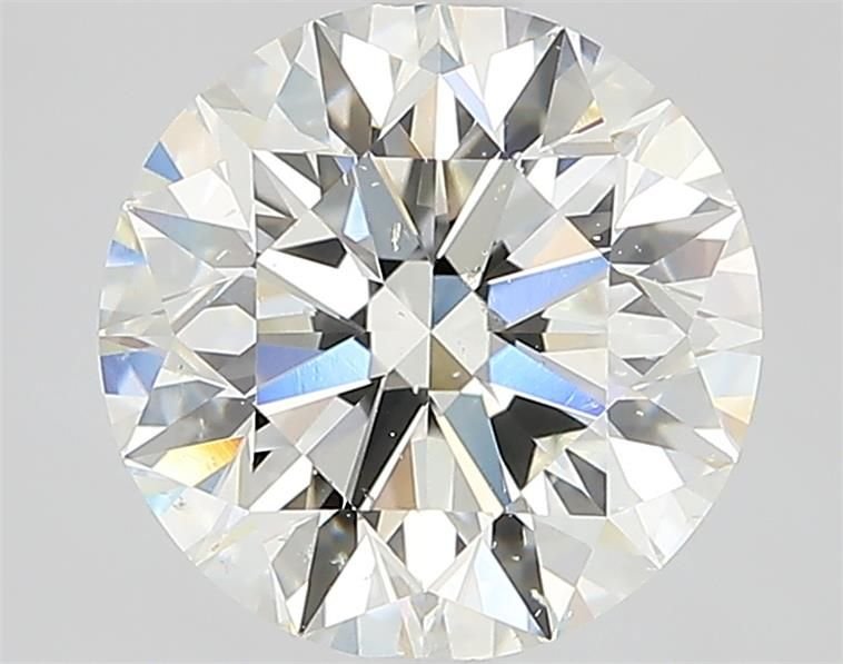 2.74ct J SI2 Excellent Cut Round Diamond