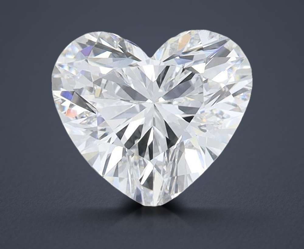 1.62 Carat Heart Lab Diamond