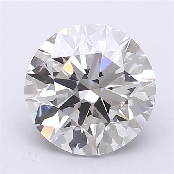 2.07ct F VS2 Rare Carat Ideal Cut Round Lab Grown Diamond