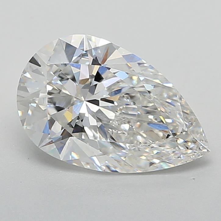 2.68 Carat Pear Lab Diamond
