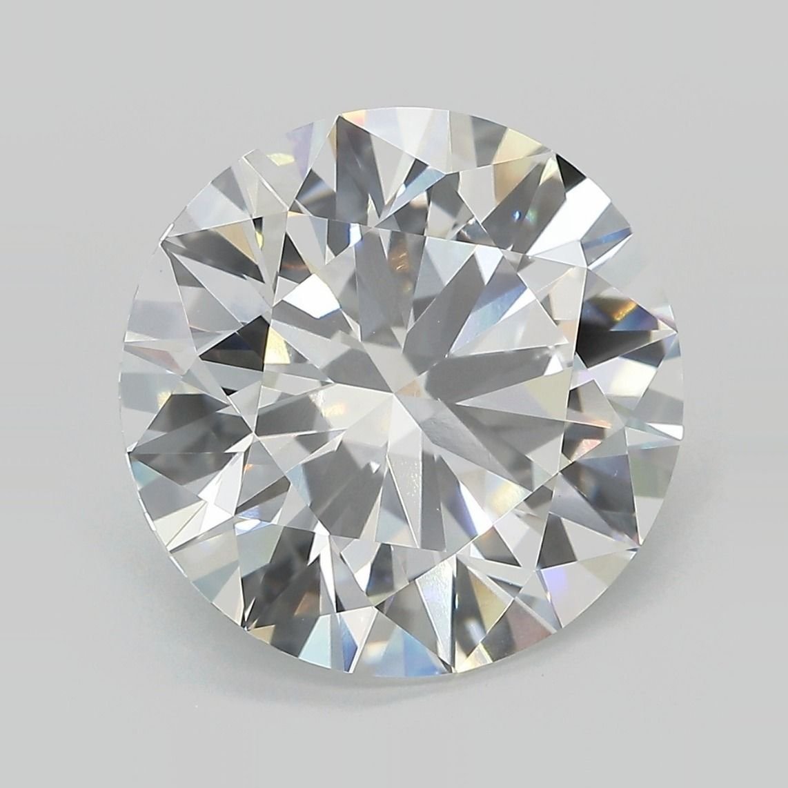 9.19ct F VVS2 Rare Carat Ideal Cut Round Lab Grown Diamond
