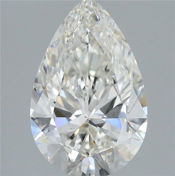 3.00 Carat Pear Lab Diamond