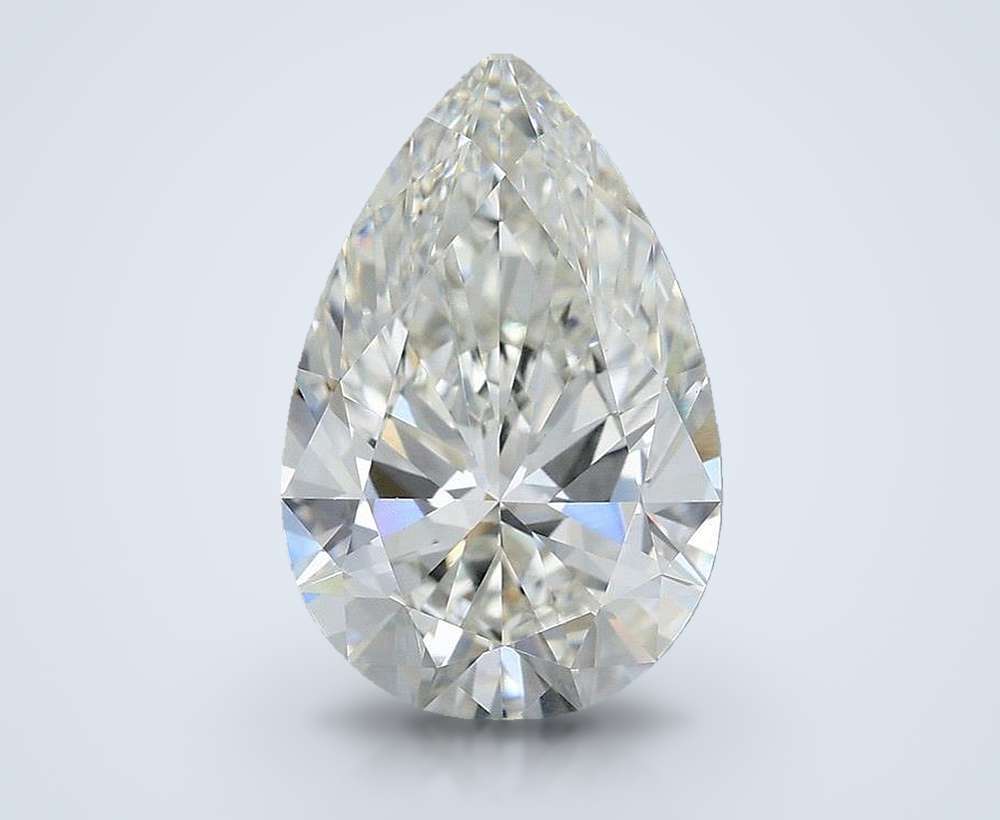 3.00 Carat Pear Lab Diamond