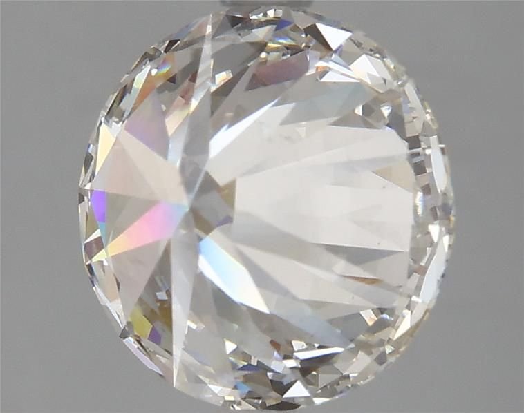 3.01ct G SI1 Excellent Cut Round Lab Grown Diamond