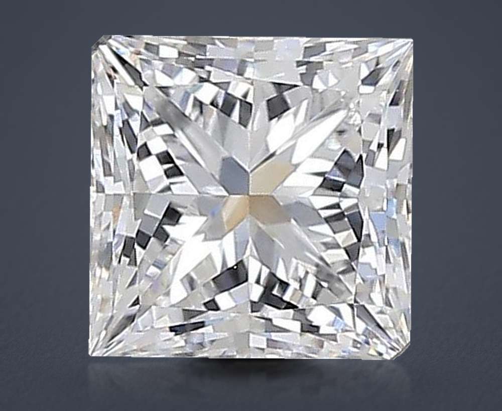 0.83 Carat Princess Lab Diamond