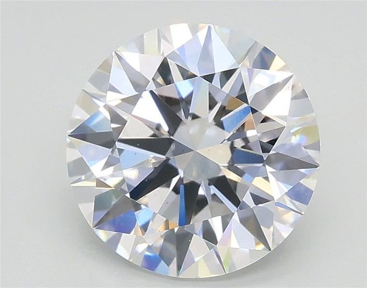 1.90ct D VS2 Rare Carat Ideal Cut Round Lab Grown Diamond