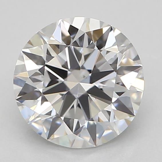 0.53ct D VS2 Rare Carat Ideal Cut Round Diamond